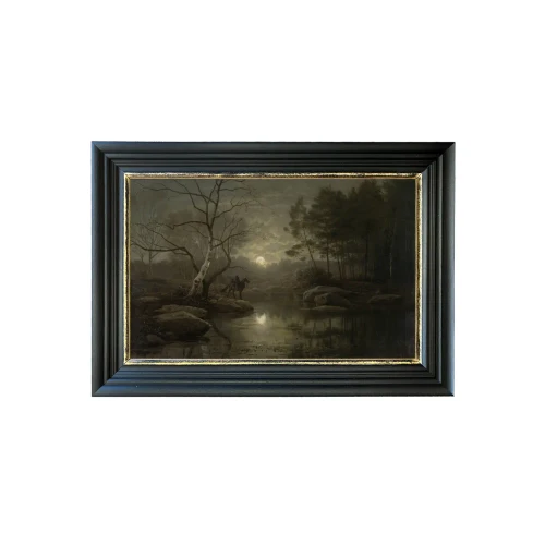Headless Horseman Sleepy Hollow Framed Wall Art