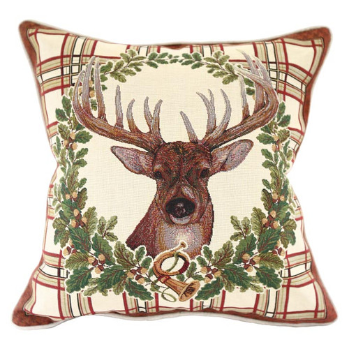 Buck Tapestry Pillow Cover