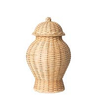 Wicker Ginger Jar - Medium