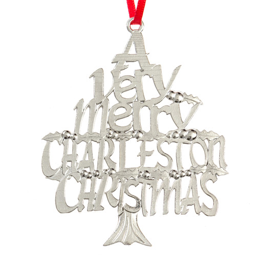 A Very Merry Charleston Christmas Ornament