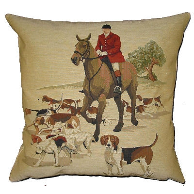 Fox Hunter Pillow Cover 