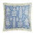 Blue and White Pagodas Chinoiserie Chic Throw Pillow