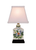 Petite Square Tobacco Leaf Accent Lamp 