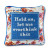Overthink Needlepoint Accent Pillow