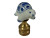 Blue and White Porcelain Petite Turtle Lamp Finial