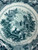 Antique Blue and White "Oriental" English Transferware Plate