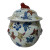 Chinoiserie Mini Ginger Jar With Butterflies and Ladybugs