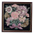 Vintage Framed Floral Needlepoint