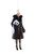 Miranda Priestly Devil Wears Prada glass Christmas ornament with black coat sunglasses handbag and Runway magazine