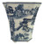 Blue & White Porcelain Square Cachepot