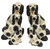 Ivory & Black Staffordshire Dogs