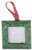 Green Italian Faux Malachite Wooden Picture Frame Ornament