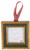 Green & Gold Italian Wooden Picture Frame Ornament