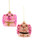 Set of 2 Staffordshire Dog Ornaments