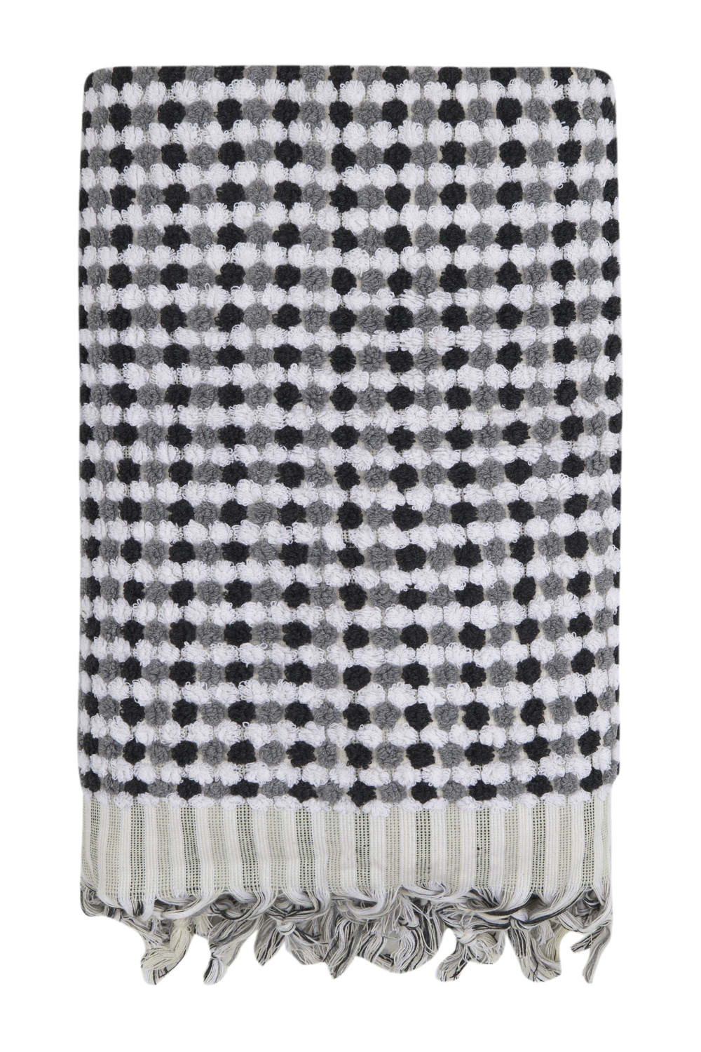 Pompom Handloom Bath Towels