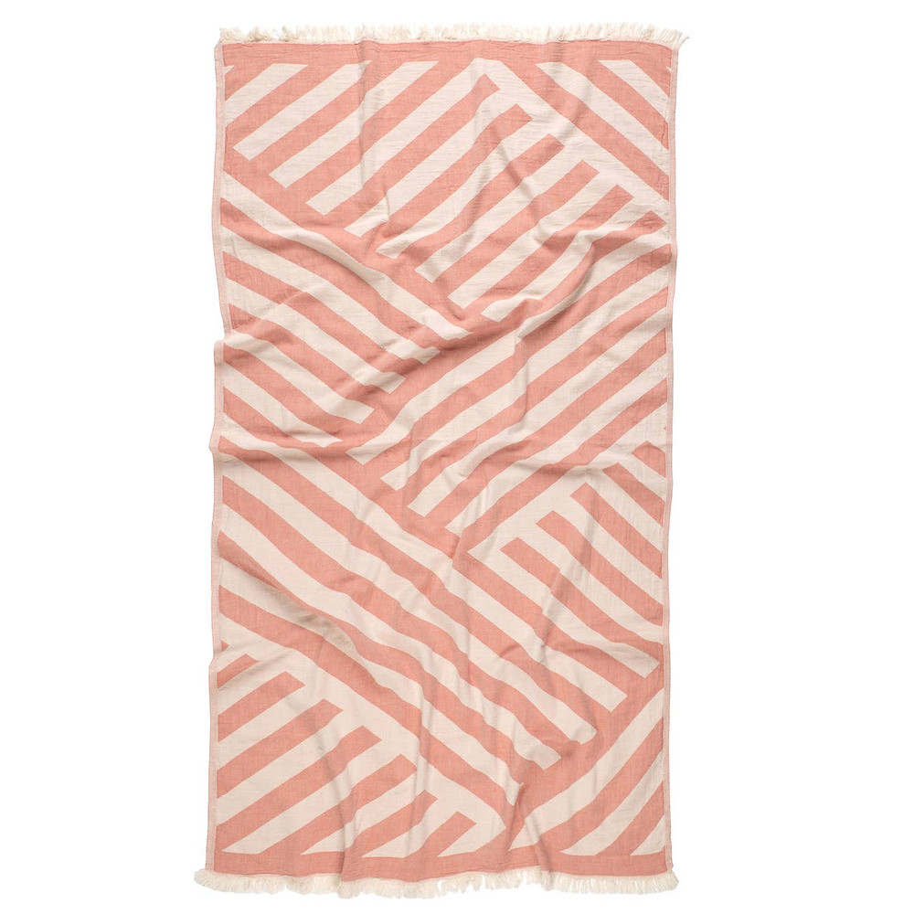 Harmony of Yarn Pestemal Turkish Beach Towel Sand Resistant
