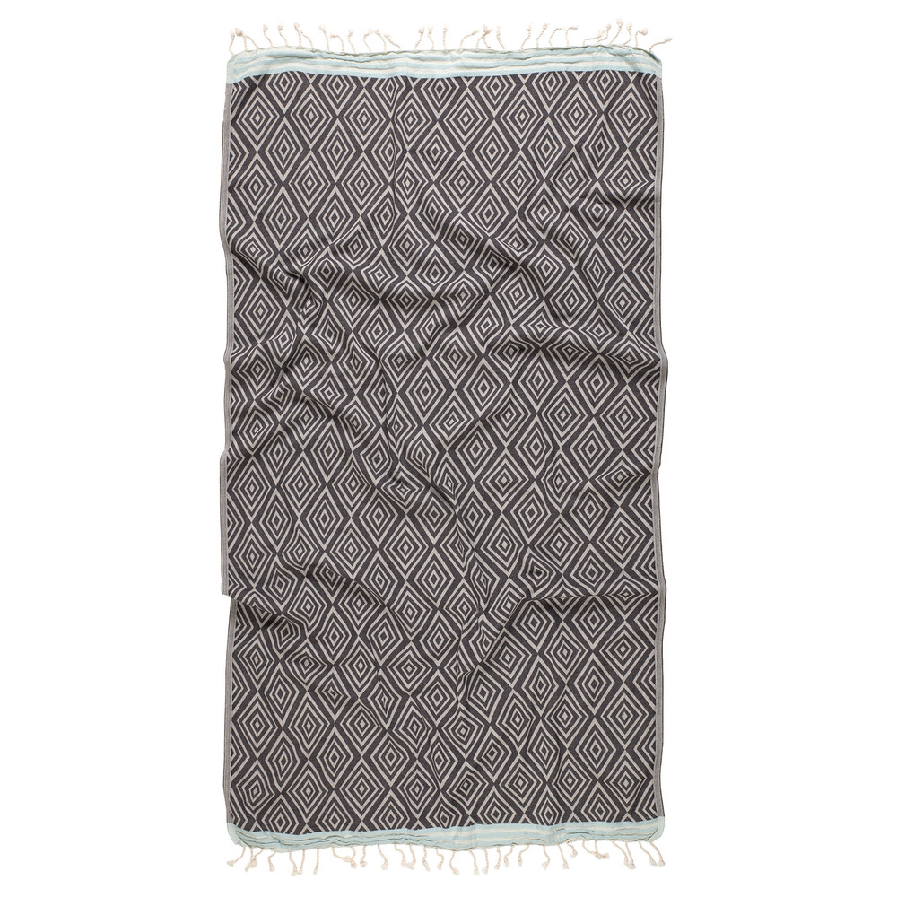 Modern Diamond Pestemal Turkish Beach Towels