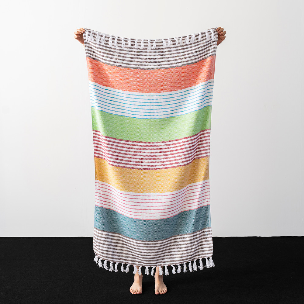 Ivory Turkish Beach Towel