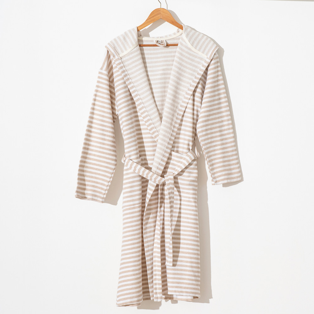 Kash Bathrobe Turkish Cotton Light Weight