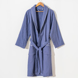 Aria Shawl Bathrobe Turkish Cotton Light Weight Terrybacking