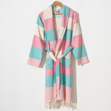 Havana Bathrobe Turkish Cotton Light Weight Terrybacking