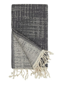 Jacquard Terry Back Towel Antique