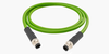 PROconnect Patch Cable | M12-D-M12-D - 2x2 AWG24/7 Cat. 5