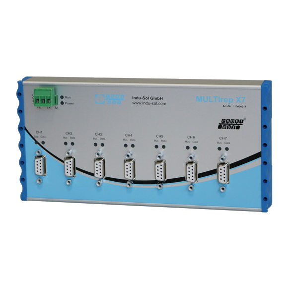 PROFIBUS Repeater MULTIrep X7 w/ Integrated Diagnostics