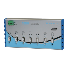 MULTIrep X7 - 7-port PROFIBUS Repeater w/ Integrated Diagnostics 110030011