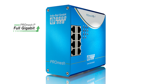 PROmesh P8+F | 8-Port PROFINET & EtherNet/IP Managed Switch 114110198