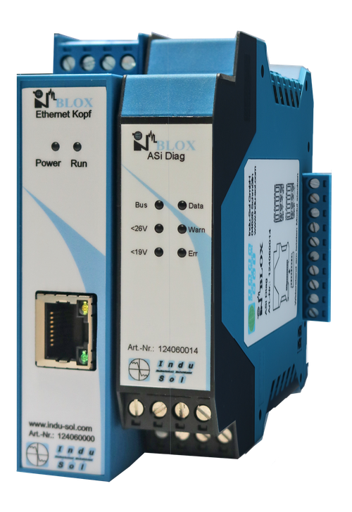 INBLOX® - ASi Diagnostic Extension Module 124060014 - InduSol America, LLC