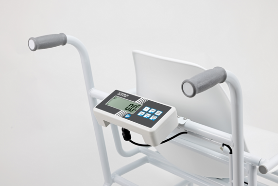 Medicinskt godkänd Stolvåg / Patientvåg KERN MCF 300kg/100g