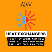 ​Heat Exchangers and How They Work and How Double Diaphragm Pumps Are Used to Clean Them