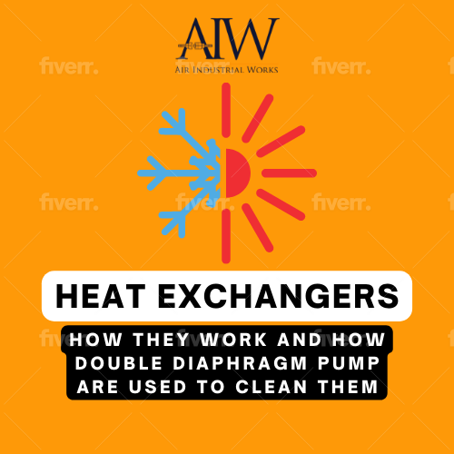 Heat Exchangers use with Diaphragm Pumps Air Industrial Works