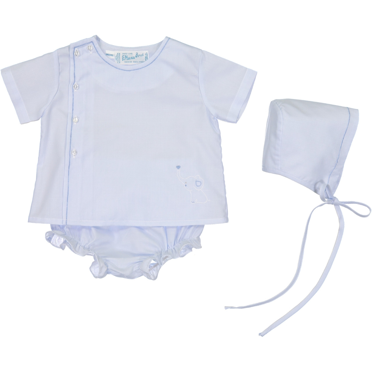 Preemie Baby Elephant Diaper Set Feltman Brothers