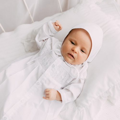 Preemie Baby Neutral Take Me Home Gownn Feltman Brothers