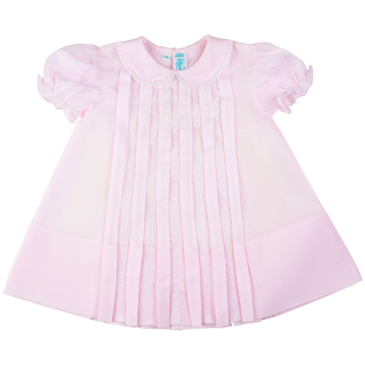 Lace Inlay Pleated Dress | Feltman Brothers
