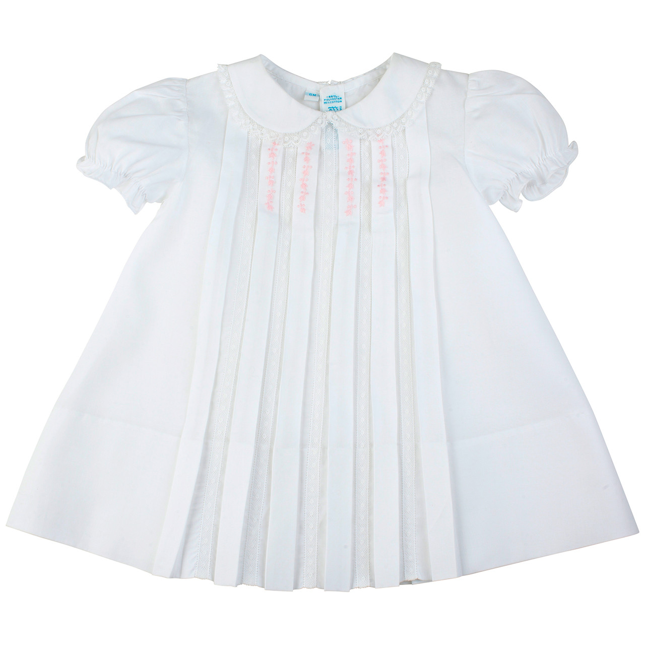 Lace Inlay Pleated Dress | Feltman Brothers