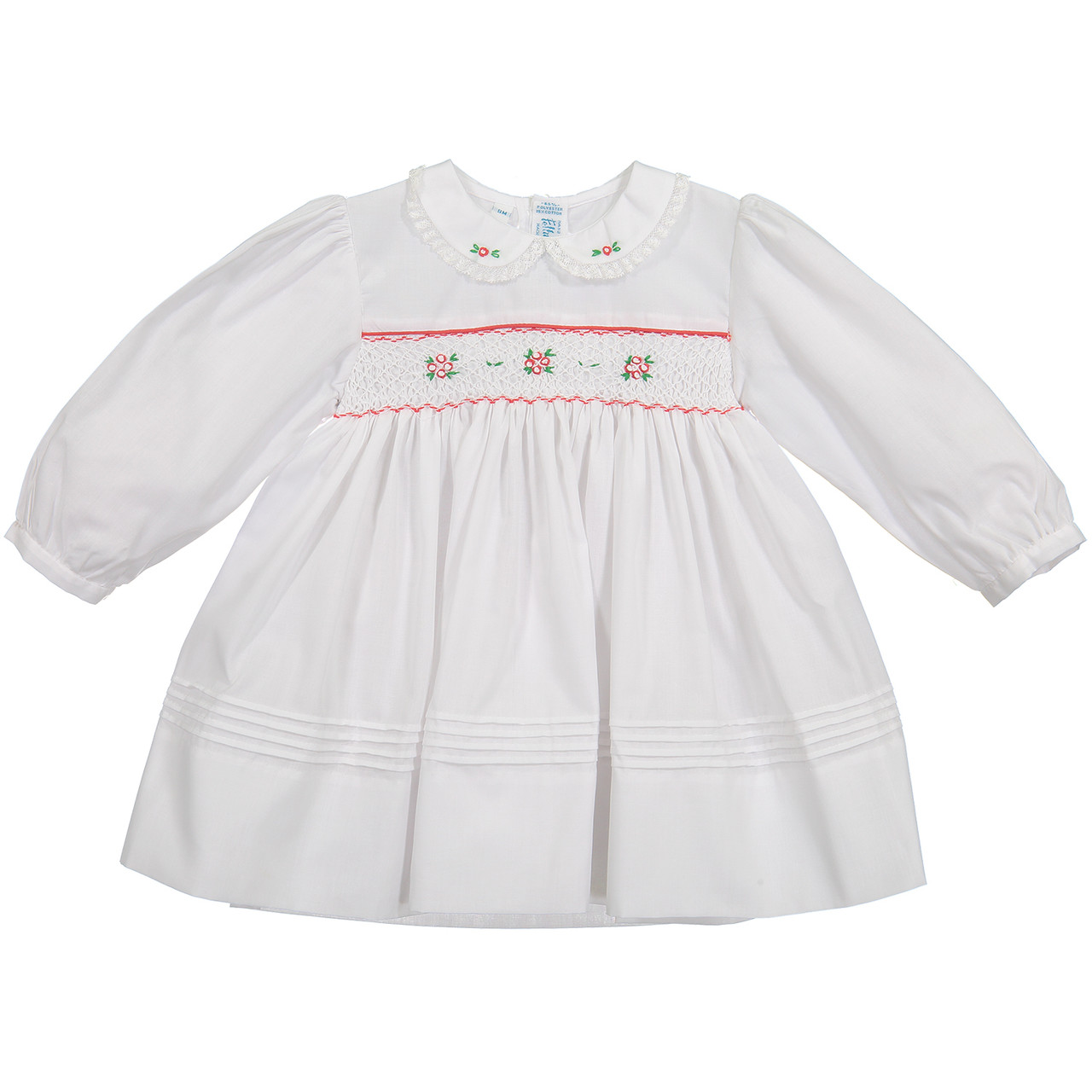 Long Sleeve Smocked Holiday Dress I Feltman Brothers