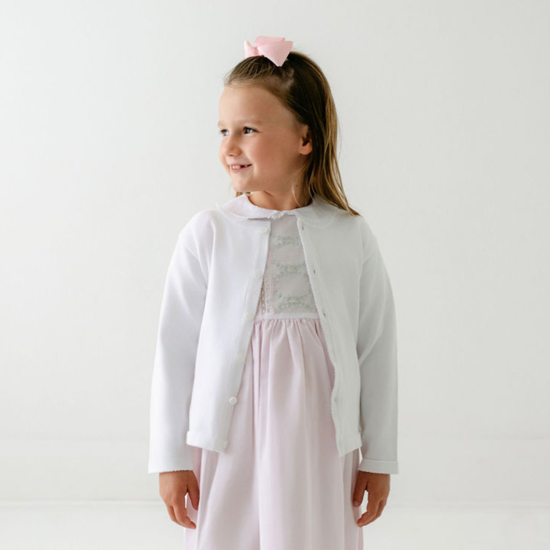 women's embroidered dress Maria Cotton Cardigan | Female | White | XS