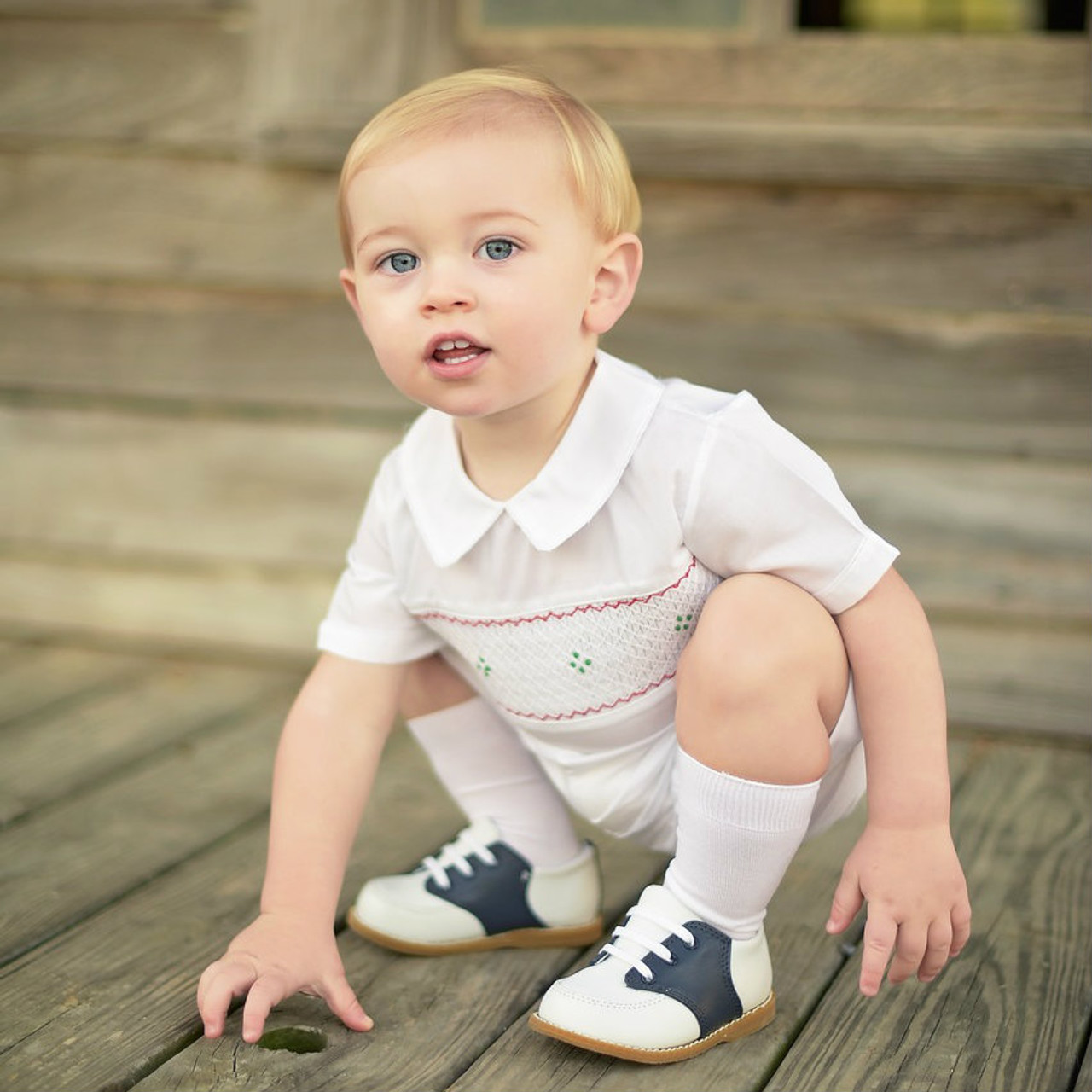 Baby Boy and Toddler Christmas Smocked Outfit I Feltman Brothers