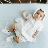 Smocked Ivory Vintage Dress For Baby Girl and Toddler I Feltman