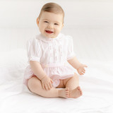 Girls Mock 2-Piece Romper