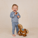 Boys Geo Knit Polo Set