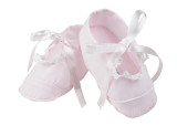 Girls Pink Mary Jane Lace Booties by Feltman Brothers