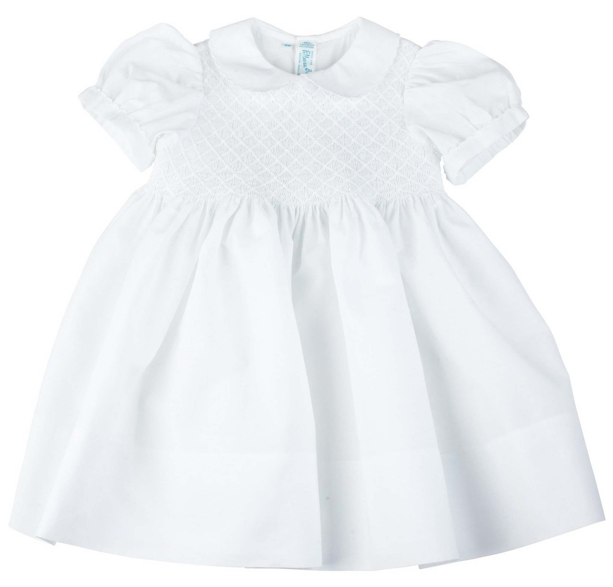 Baby's Smocked Layette - Baby Claire's Dress