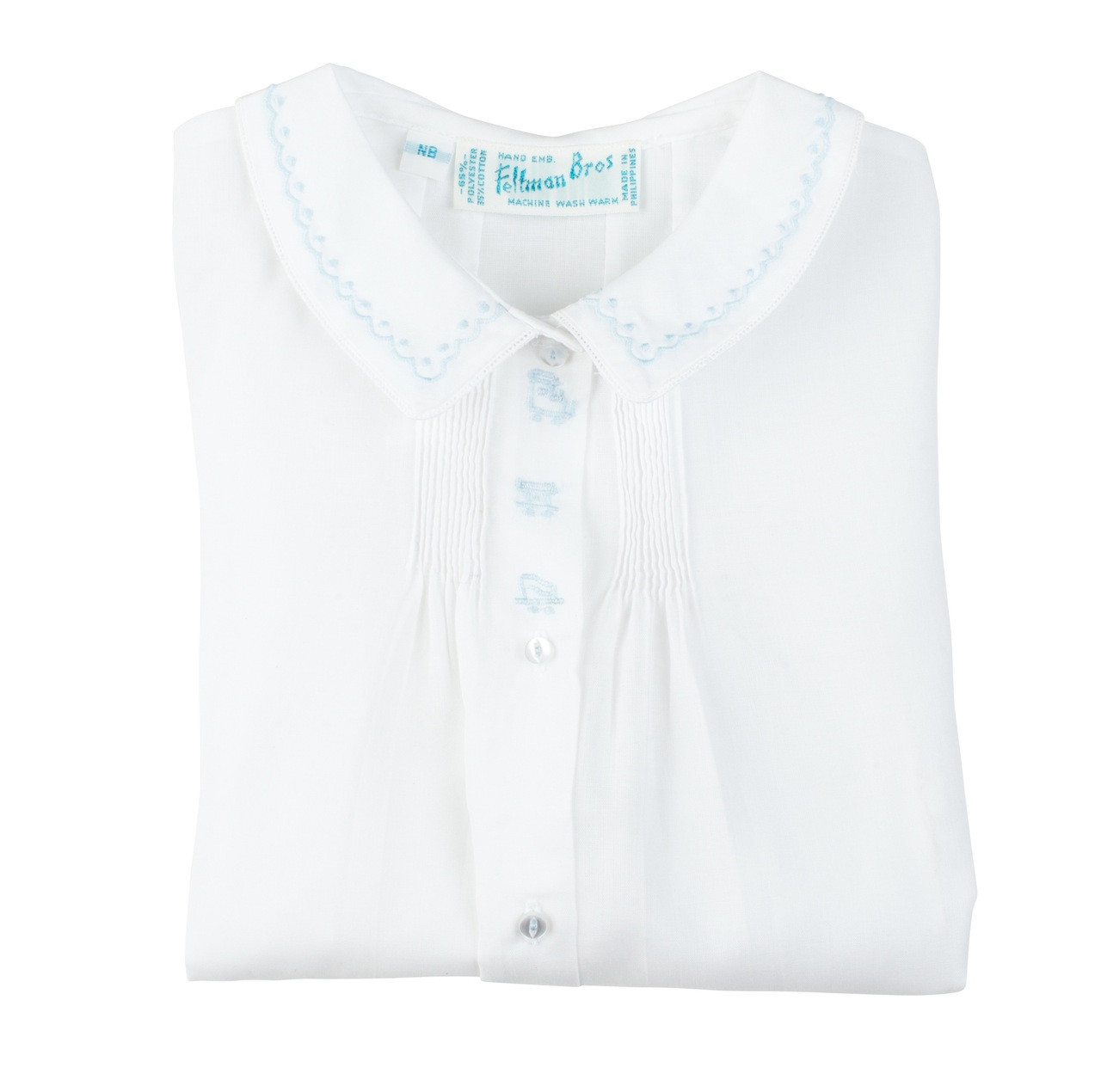 Feltman Brothers Boys Open Front Daygown with Train main image 1