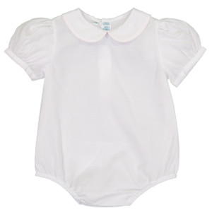 peter pan collar bodysuit baby girl