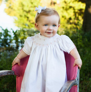 Smocked Bishop Dress For Newborn & Baby Girl | Feltman Brothers