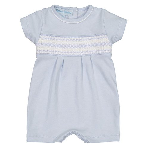 Smocked Diamond Shortall